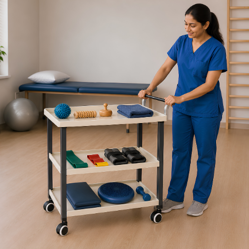 Tycoon Iron Instrument Trolley